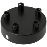 Calex Creations Plafond plaat - Zwart - 5 gaten