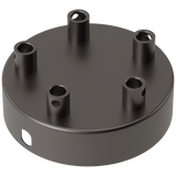 Calex Creations Plafond plaat - Zwart - 5 gaten