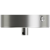 Calex Creations Plafond plaat - Nikkel - 1 gat