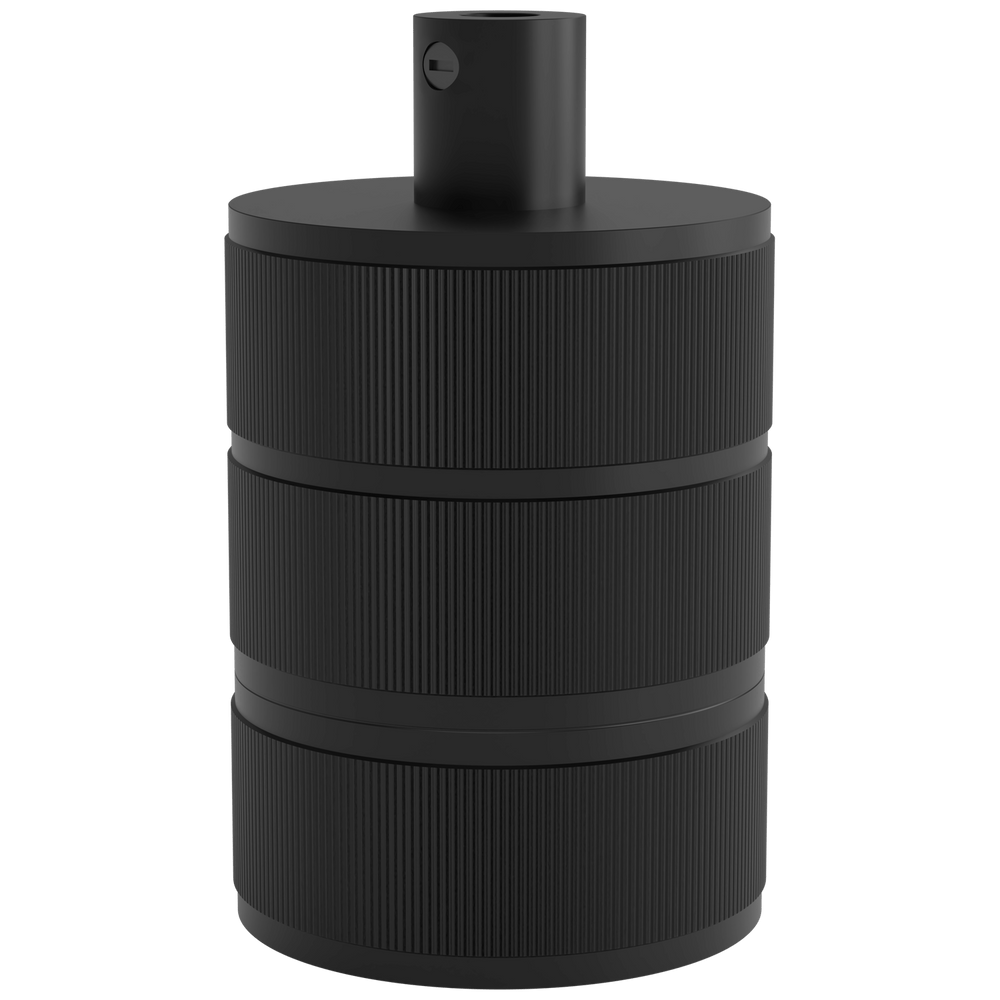 Calex Creations Fitting - E27 - 3-Ring model - Zwart