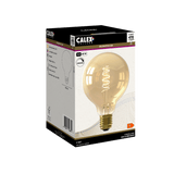 Calex Flex Filament LED Lamp - E27 - G95 - Goud