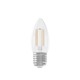 Calex Filament LED Lamp - E27 - B35 - Helder