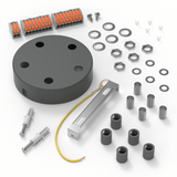 Calex Creations Plafond plaat - Beton - 5 gaten