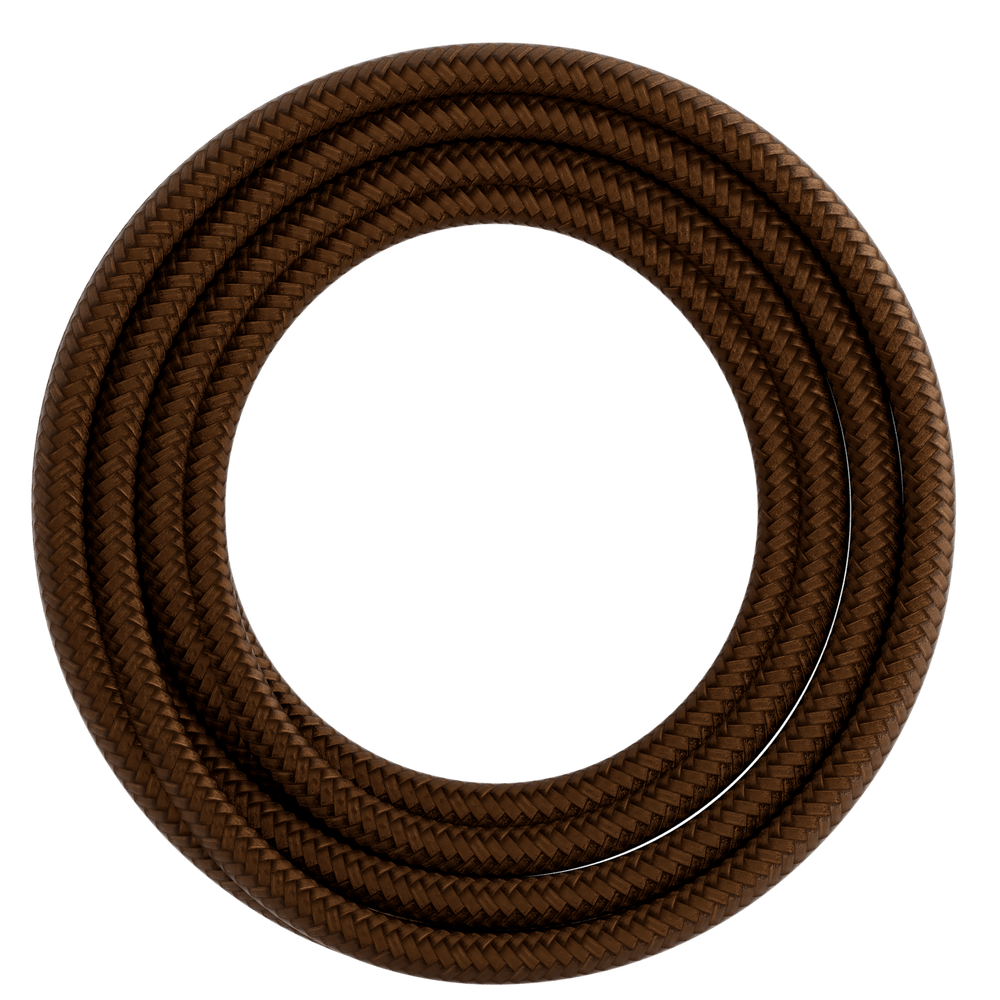 Calex Creations Textiel kabel - Bruin - 1.5meter