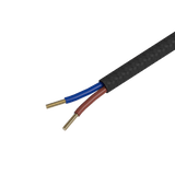 Calex Creations Textiel kabel - Grijs - 1.5meter