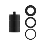 Calex Creations Fitting - E27 - 3-Ring model - Zwart