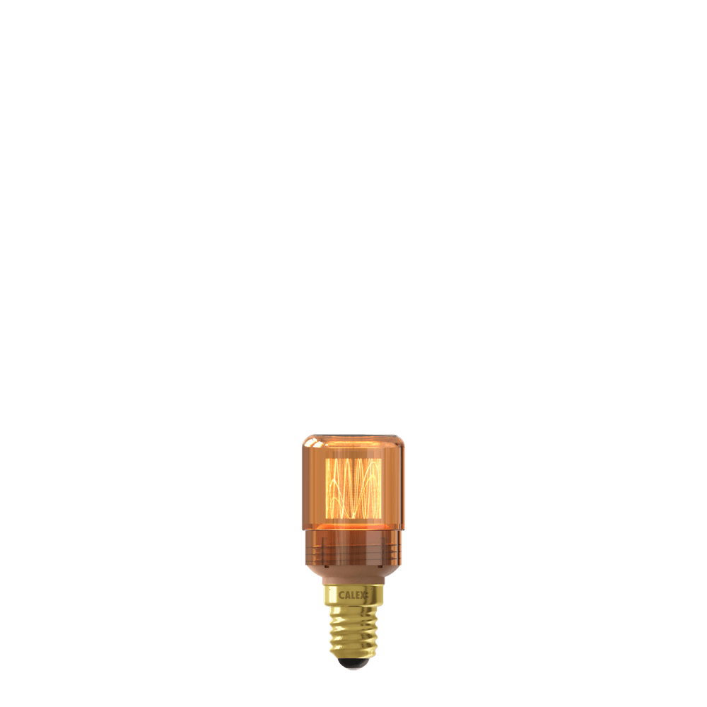 Calex Crown LED Bulb - E14 - T30 - Gold