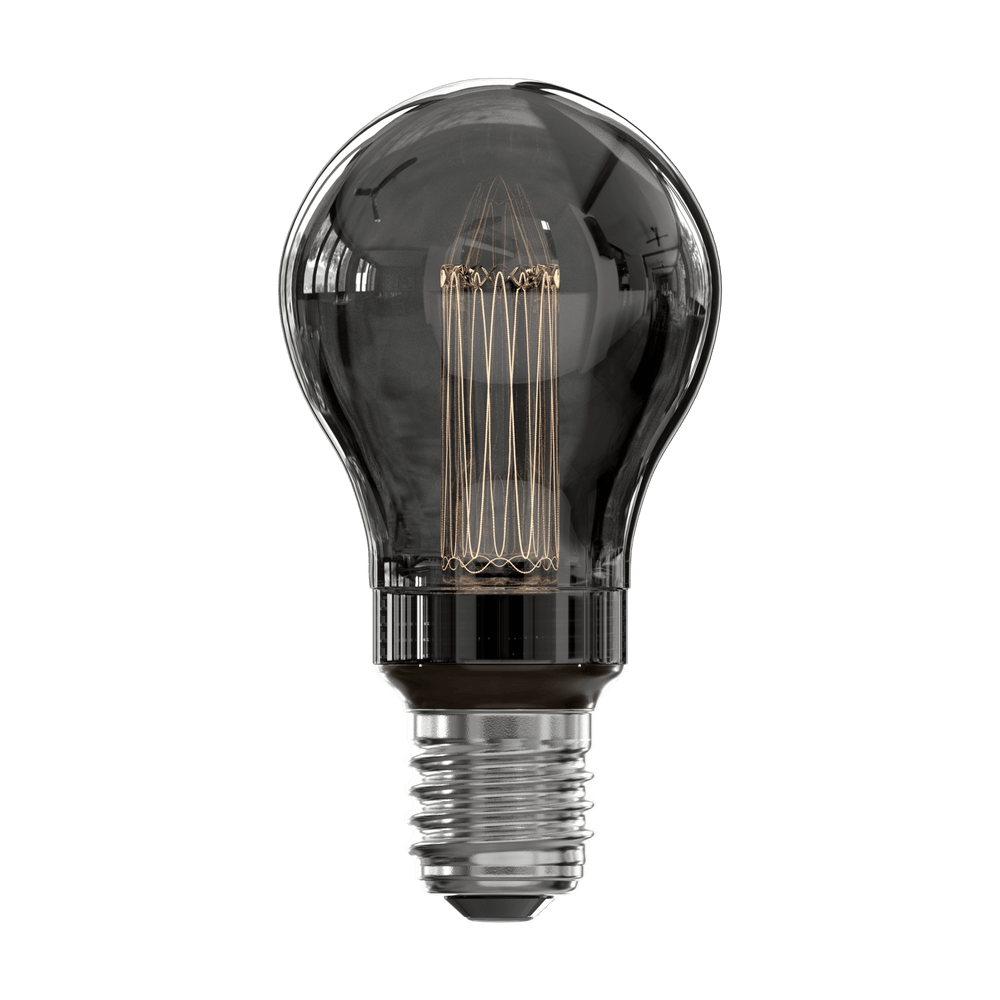 Calex Crown LED Lamp - E27 - A60 - Titanium - 3.5W - Dimbaar