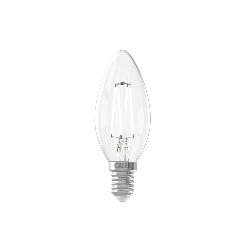 Calex Filament LED Lamp - E14 - B35 - Clear