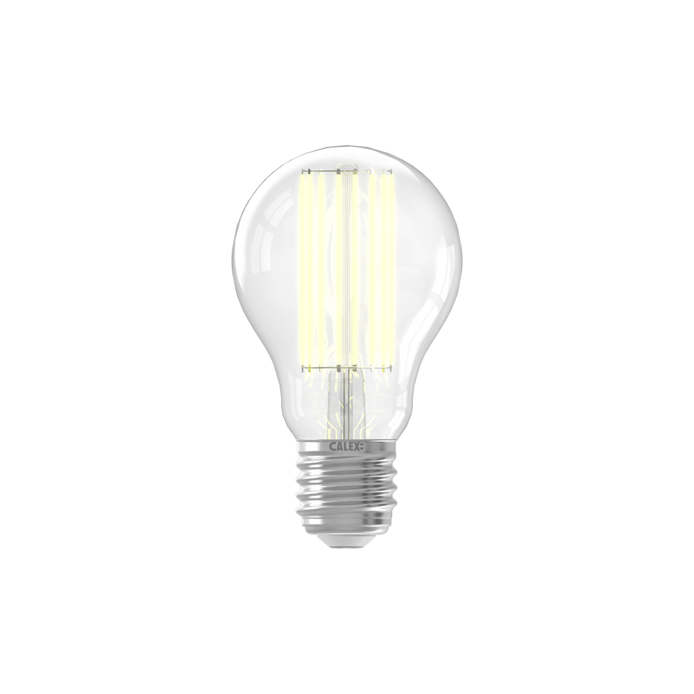 Calex Filament LED Lamp - E27 - A60 - Clear - 3.8W - High Efficiency