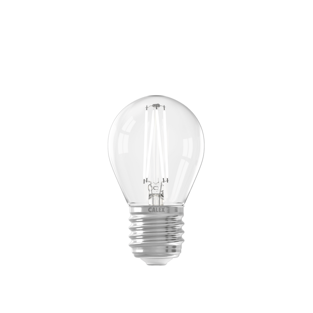 Calex Filament LED Lamp - E27 - P45 - Clear