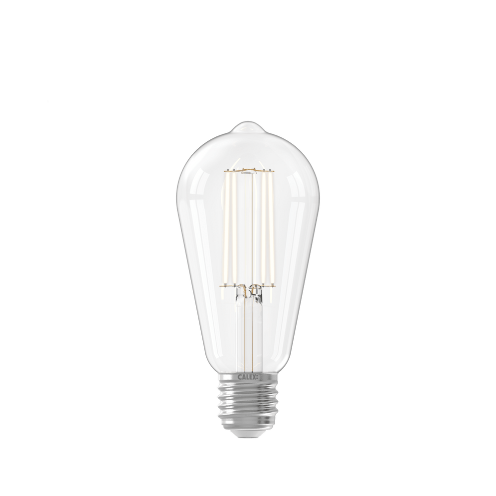 Calex Filament LED Lamp - E27 - ST64 - Clear