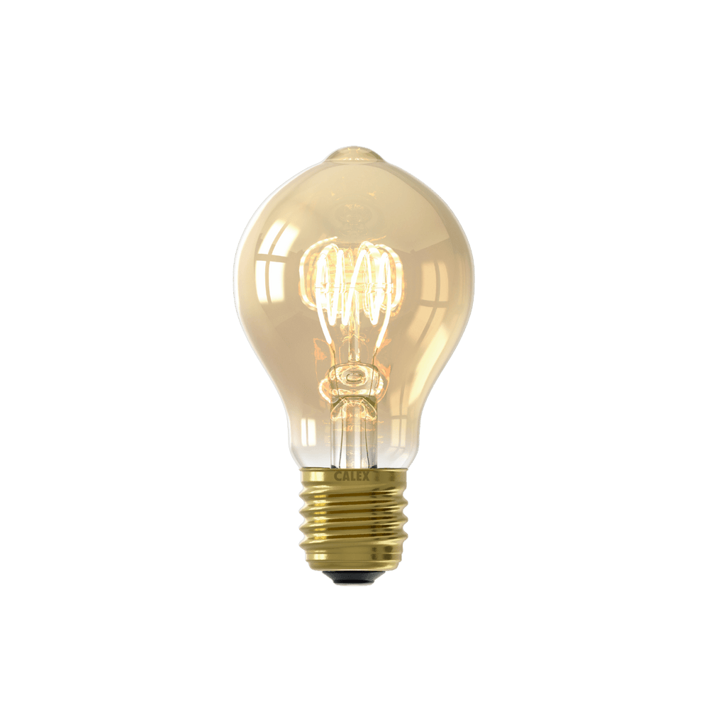 Calex Flex Filament LED Lamp - E27 - A60 - Goud