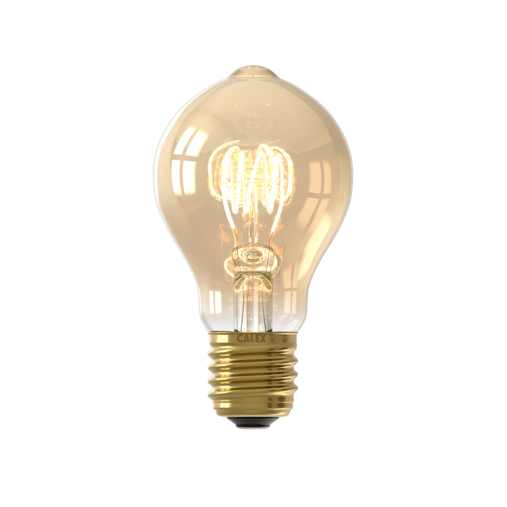 Calex Flex Filament LED Lamp - E27 - A60 - Gold