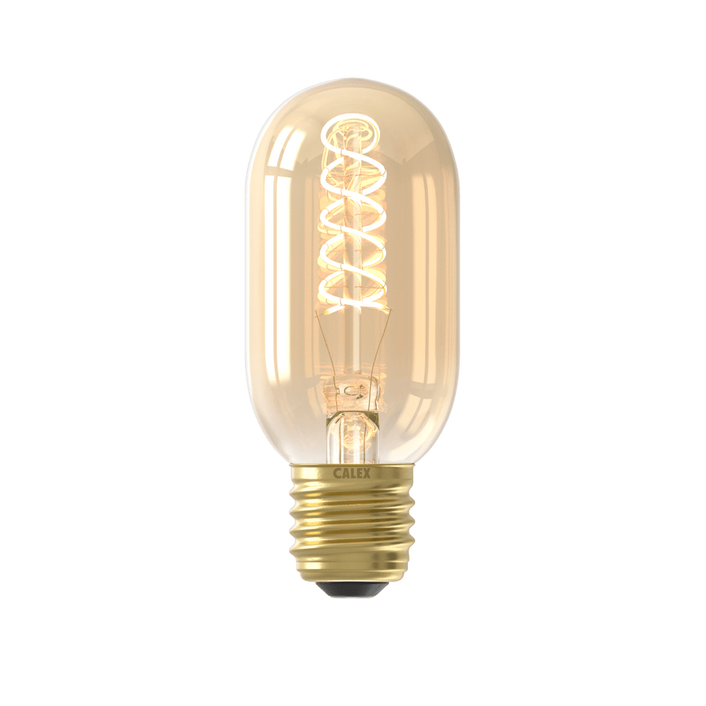 Calex Flex Filament LED Lamp - E27 - T45 - Goud