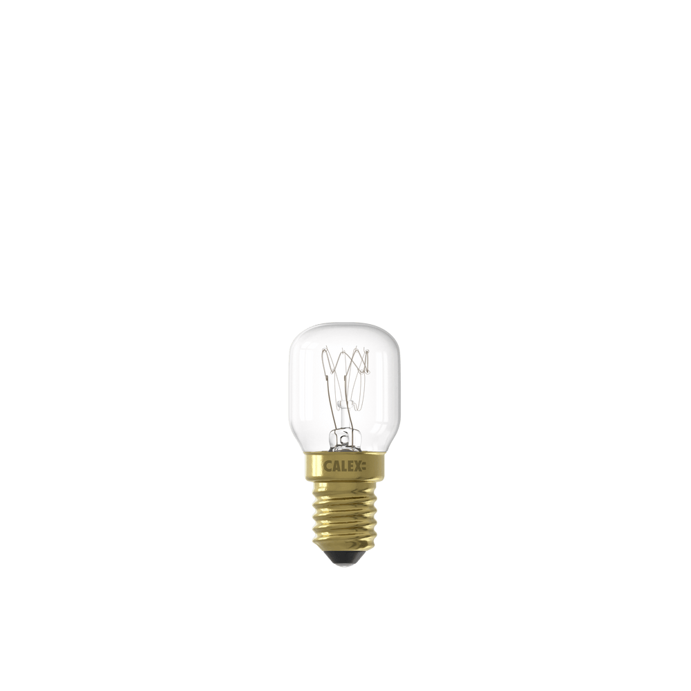 Calex Incandescent Oven Bulb - E14 - T25 - Clear - 25W - 300°C