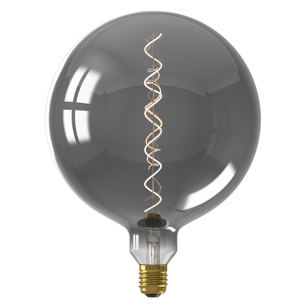 Calex Kalmar Bulb - E27 - Filament - Titanium