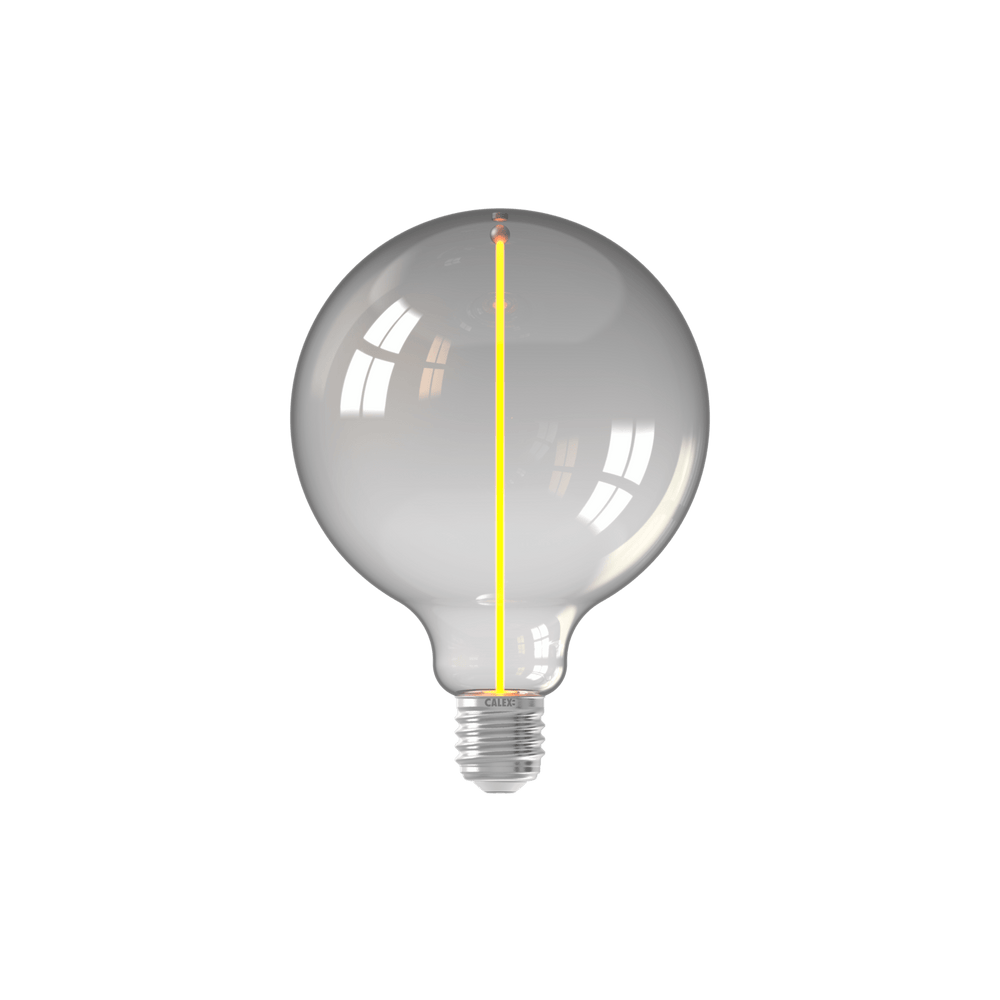 Calex Magneto LED Lamp - E27 - G125 - Titanium