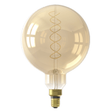 Calex Mega Globe Bulb - E27 - Filament - Gold