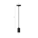 Calex Hanglamp - E27 - Zwart