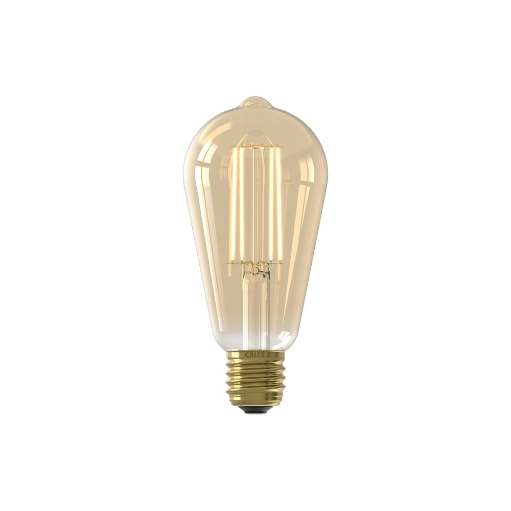 Calex Sensor Bulb - E27 - ST64 - Gold