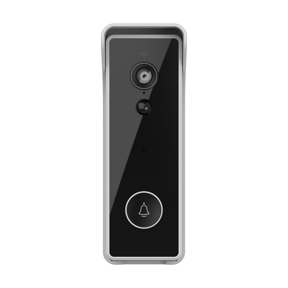 Calex Smart Video Doorbell - 2K - Wireless - Black