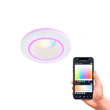 Calex Smart Halo LED-Einbaustrahler Weiß – RGB+Warmweiß – 6,5 W