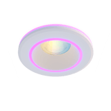 Calex Smart Halo LED-Einbaustrahler Weiß – RGB+Warmweiß – 6,5 W