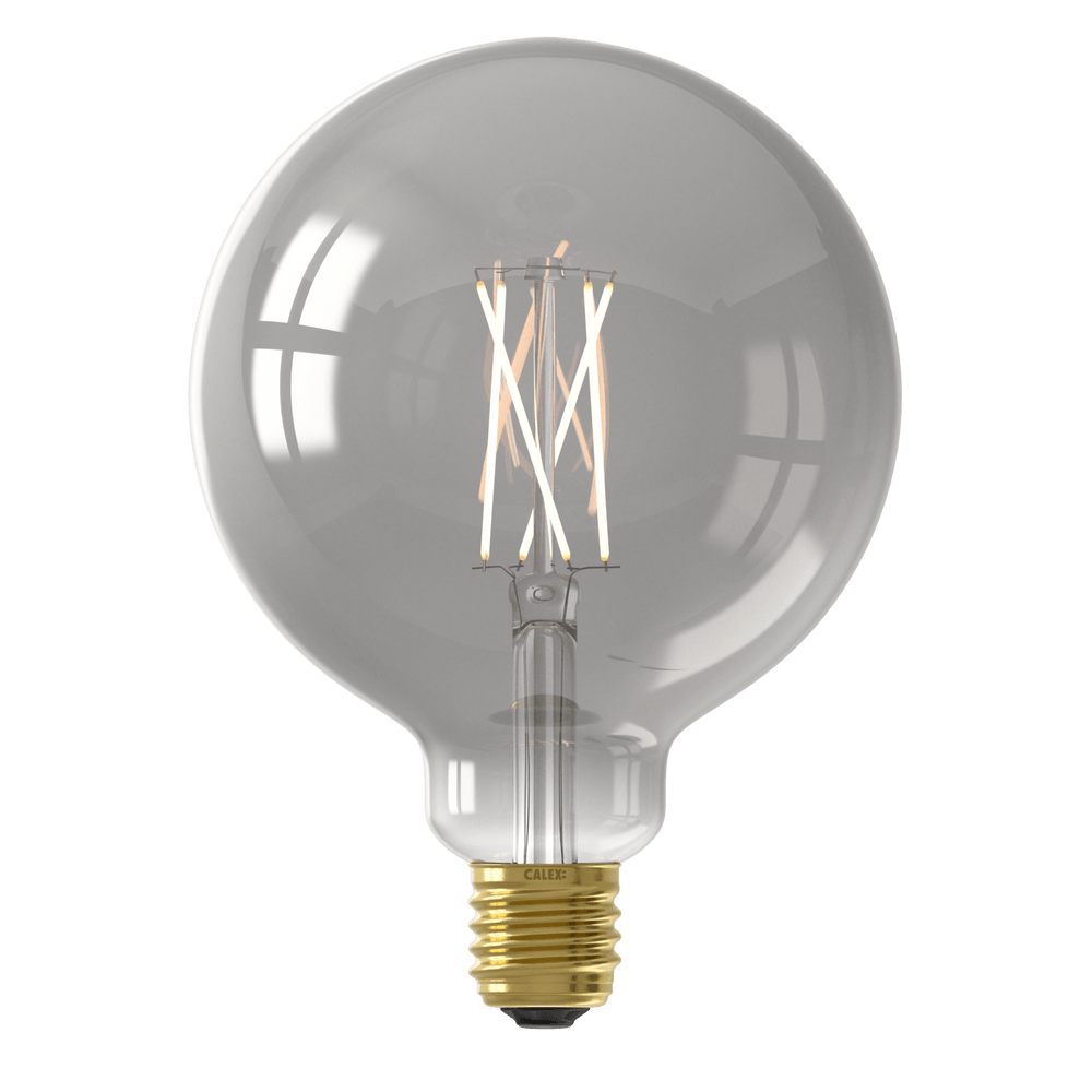 Calex Smart LED Bulb - E27 - Filament - G125 - CCT - Titanium