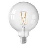 Calex Smart LED Bulb - Filament - E27 - G125 - Clear - 7.5W - CCT