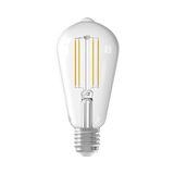 Calex Smart Ampoule LED - Filament - ST64 - CCT - Transparent