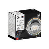 Calex Smart LED-Einbauspot – Warmweiß – Grau