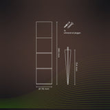 Calex Smart Sokkellamp - RGB + CCT - Zwart