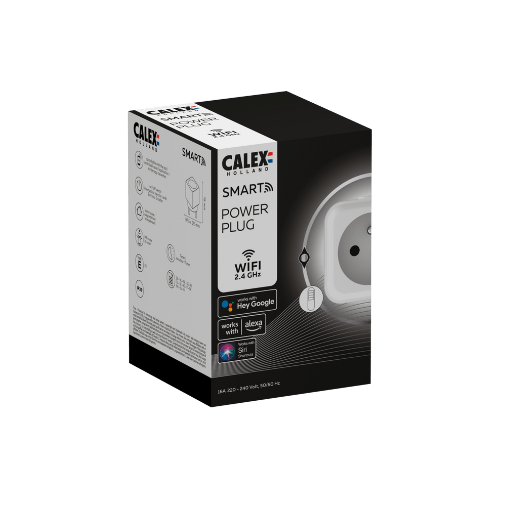 Calex Smart Plug BE/FR - White