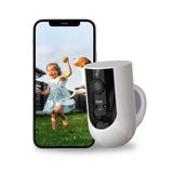 Calex Smart Outdoor Camera - 2K - Wireless - White