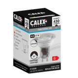Calex SMD Reflector LED Lamp - GU10 - Chroom - 6W - Dimbaar