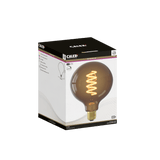 Calex Spiraal Filament LED Lamp - E27 - G125 - Naturel
