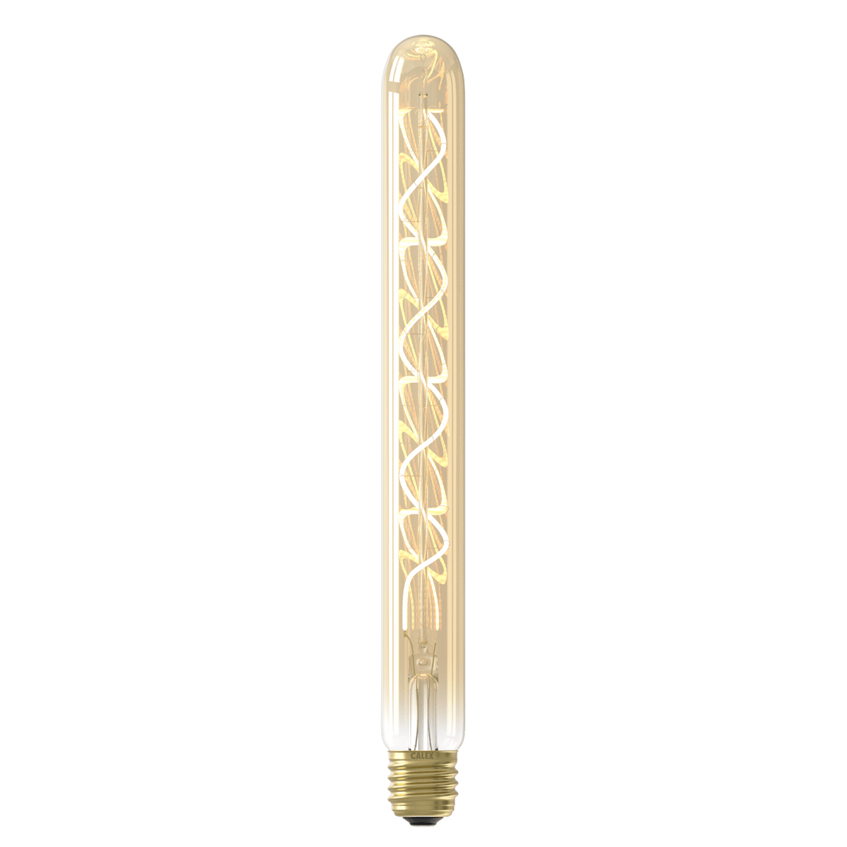Calex Spiral Filament LED Lamp - E27 - T32 - Gold