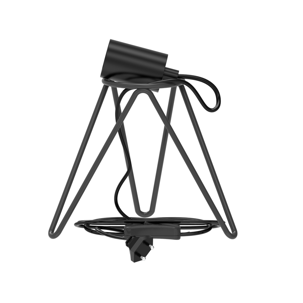 Calex Tafel Armatuur Tripod - E27 - Zwart