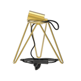 Calex Table Fixture Tripod - E27 - Gold