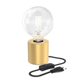 Calex Tafellamp Rond - E27 - Goud