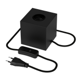 Calex Tafellamp Vierkant - E27 - Zwart