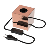 Calex TafelLamp Vierkant  - E27 - Koper - Excl. lichtbron