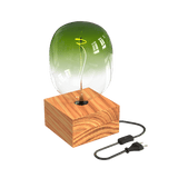 Calex Tafellamp Vierkant - E27 - FSC® Hout