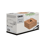 Calex Tafellamp Vierkant - E27 - FSC® Hout