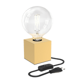 Calex TafelLamp Vierkant - E27 - Goud - Excl. Lichtbron