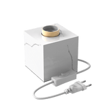 Calex Tafellamp Vierkant - E27 - Marmer - Wit