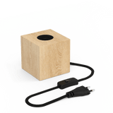 Calex Tafellamp Vierkant - E27 - FSC® Hout