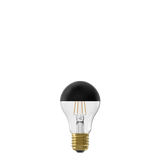 Calex Top Mirror LED Lamp - E27 - A60 - Zwart