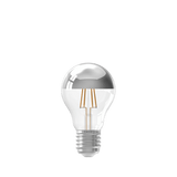 Calex Top Mirror Bulb - E27 - Filament - A60 - Chrome